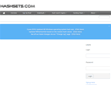 Tablet Screenshot of hashsets.com